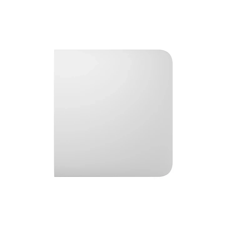 Бічна кнопка для одноклавішного чи прохідного вимикача Ajax SideButton (1-gang / 2-way) White, фото 1