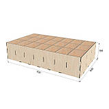 Диспенсер EKOSTAR для цукерок, снеків, горіхів, круп на 21 комірку, фото 2