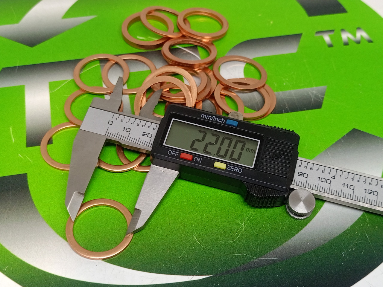 Шайба мідна 22х28-1,5 мм (мідь), фото 1