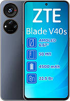 ZTE Blade V40s 6/128Gb NFC Black Гарантия 1 год (*CPA -3% Скидка)_K