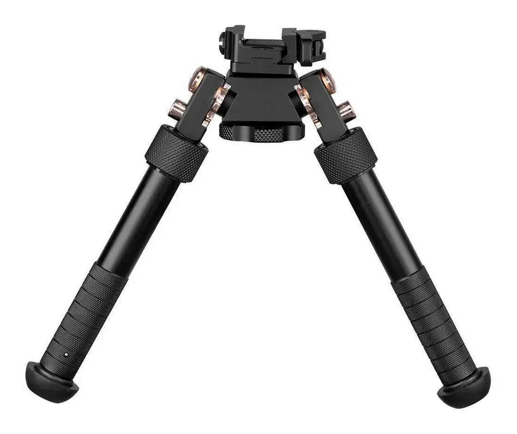 Сошки Buvele Atlas V8 (висота 15.2 — 22.9 см, шарнірна база) швидкознімні, поворотні 360°, фото 1