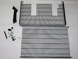 Захист сітки КР (передня + задня) для компресора Тигр 340-700 з котлом 2 х 11 л. (570х350х80 мм)