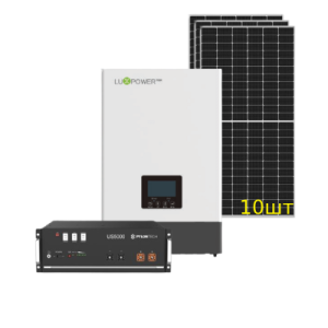 Незалежна сонячна електростанція 5 кВт для дому та дачі LuxPower SNA5000 Wide PV + Pylontech US5000 +Ja Solar JAM72S30-550/MR