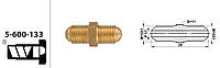 Перехідник гальмівних трубок WP 5-600-133 (М10х1 зовн.-М10х1 зовн.)