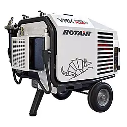 Мобільний компресор для будівельних майданчиків ROTAIR VRK FIBRA PLUS — 15 барс двигуном HONDA GX 690