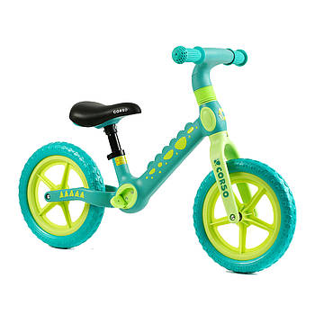 Біговел 12 дюймів Corso (нейлонова рама, колеса EVA) CS-12530 Бірюзовий