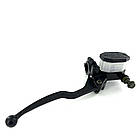 Гальмівний циліндр правий передній квадроцикл ATV125 150 200 без фіксатора ручника пластиковий бачок, фото 2