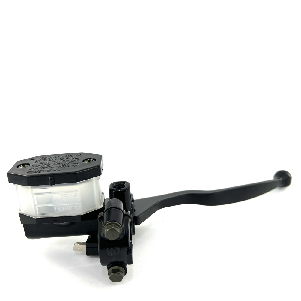 Гальмівний циліндр правий передній квадроцикл ATV125 150 200 без фіксатора ручника пластиковий бачок, фото 1