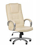 Офісне крісло з масажем і підігрівом Beliani Black/Cream Швейцарія, фото 4