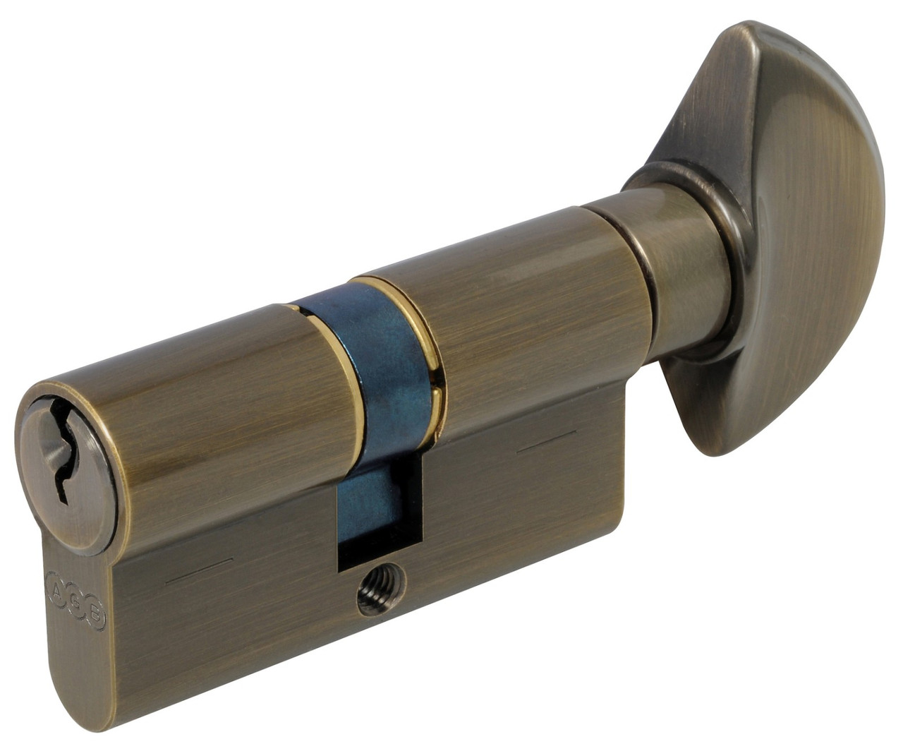 Циліндровий механізм AGB Mod. 600 30/40T 12 - антична бронза BRASS Mod. 600 30/40T 12 AGB_C Італія