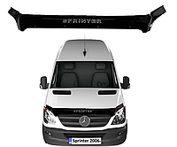 Дефлектор капота мухобойка Mercedes Sprinter II (W906) 2006-2013 AV-Tuning