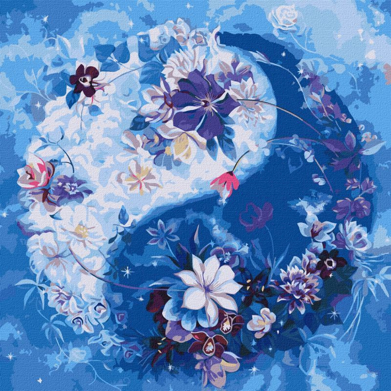 Картина за номерами "Енергія життя" ©annasteshka Ідейка KHO5063 40х40 см