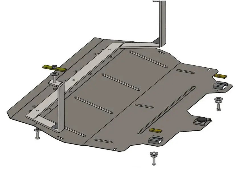Захист двигуна Skoda Fabia (2007-2014) 1.2 Бензин