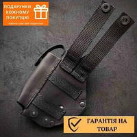 Кобура для ПМ на MOLLE BLACK, система Молле поясная, кабура для ПМ, чехол пистолета MOLLE, чехол писталета