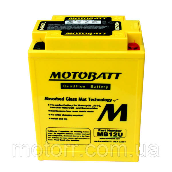 Акумулятор Motobatt MB12U