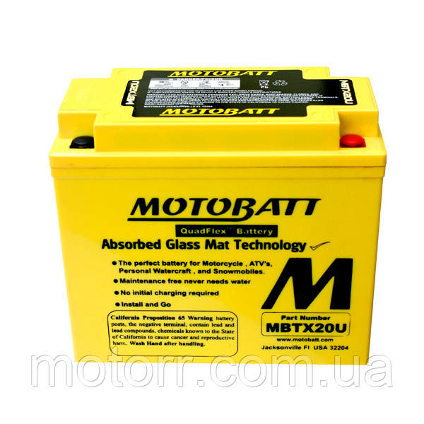 Акумулятор Motobatt MBTX20U