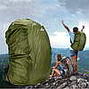 Чохол водонепроникний на рюкзак (кавер) 45-60л (Зелений), фото 3