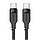 Кабель Usams US-SJ567 Type-C to Type-C 100W Lithe Series 1.2m Black, фото 3