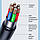 Кабель Usams US-SJ567 Type-C to Type-C 100W Lithe Series 1.2m Black, фото 9