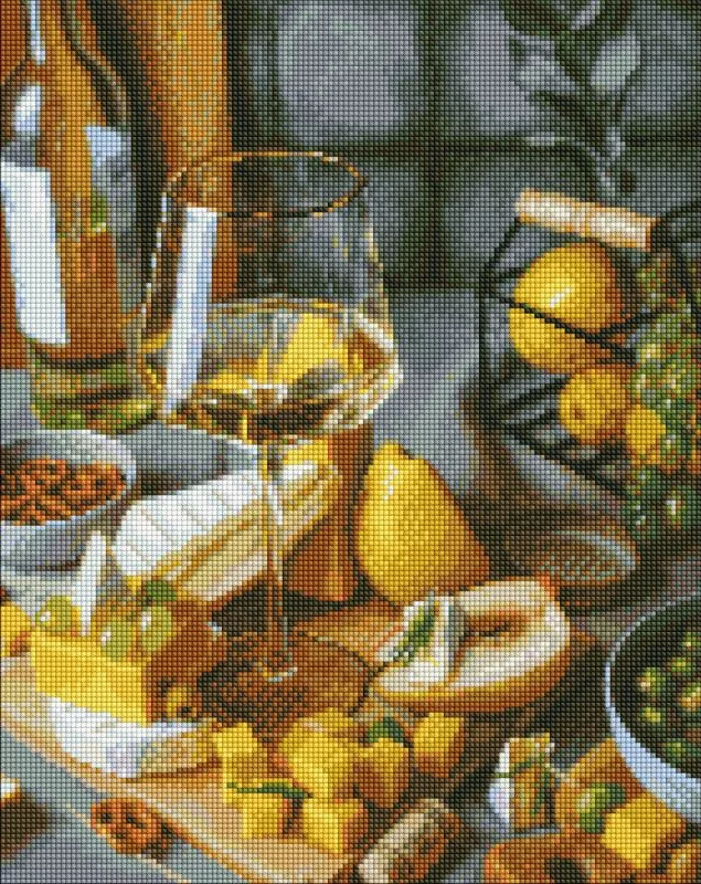 Алмазна мозаїка "Довгоочікувана вечеря" ©alonka_good Ідейка AMO7494 40х50 см