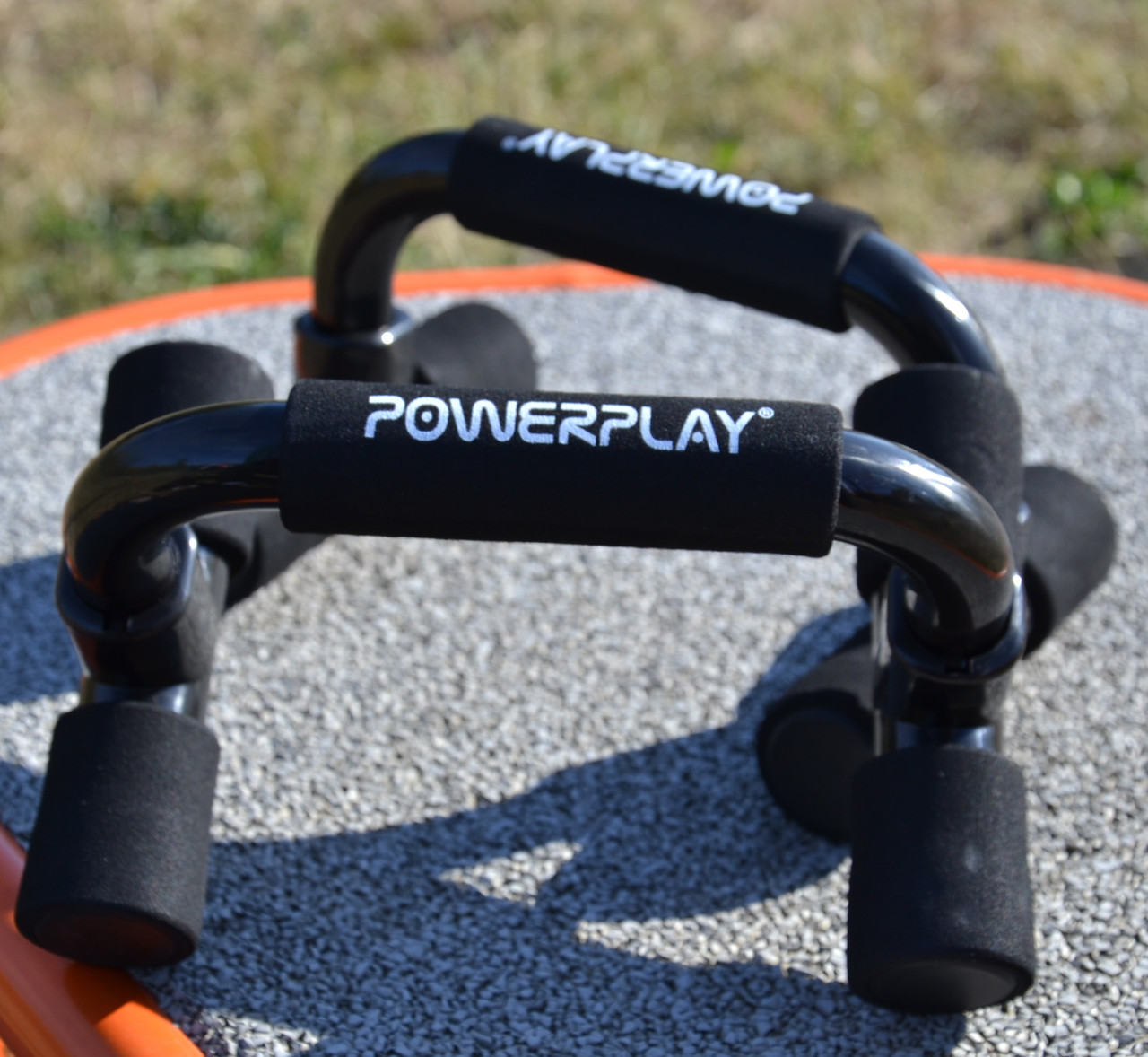 Упори для віджимань PowerPlay 4317 Push Up Bars пластикові (Прямі) - фото 7 - id-p1604147168