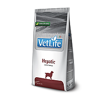 Сухой лечебный корм для собак з заболеванием печени Farmina Vet Life Natural Diet Dog Hepat 2 кг