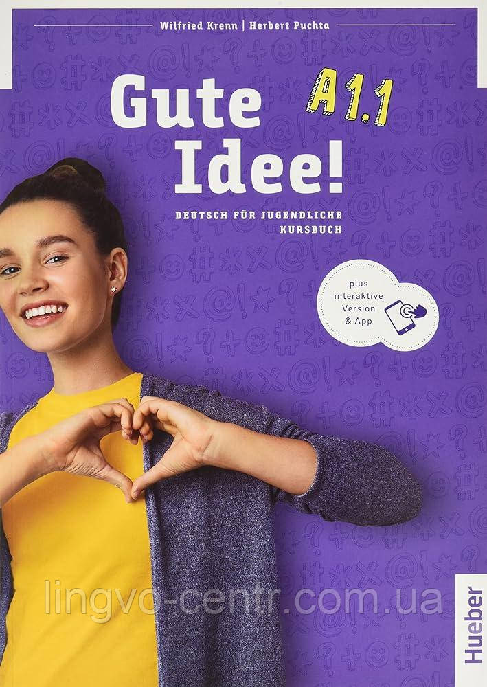 Німецька мова. Gute Idee A1.1 Kursbuch+Code