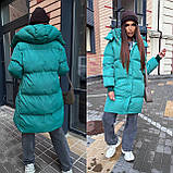 Зимові жіночі пуффери з капюшоном!, фото 4