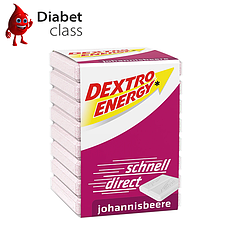 Dextro Energy Johannisbeere — швидка глюкоза зі смаком і ароматом смородини