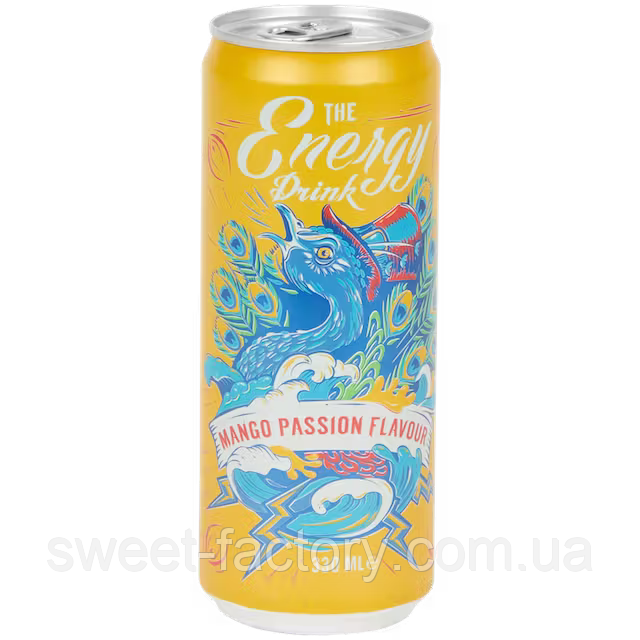 Энергетик The Energy Drink Mango Passion 330ml, фото 1