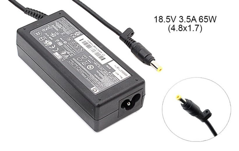 Блок живлення для ноутбука HP 18.5 V 3.5 A 65 W 4.8х1.7 мм