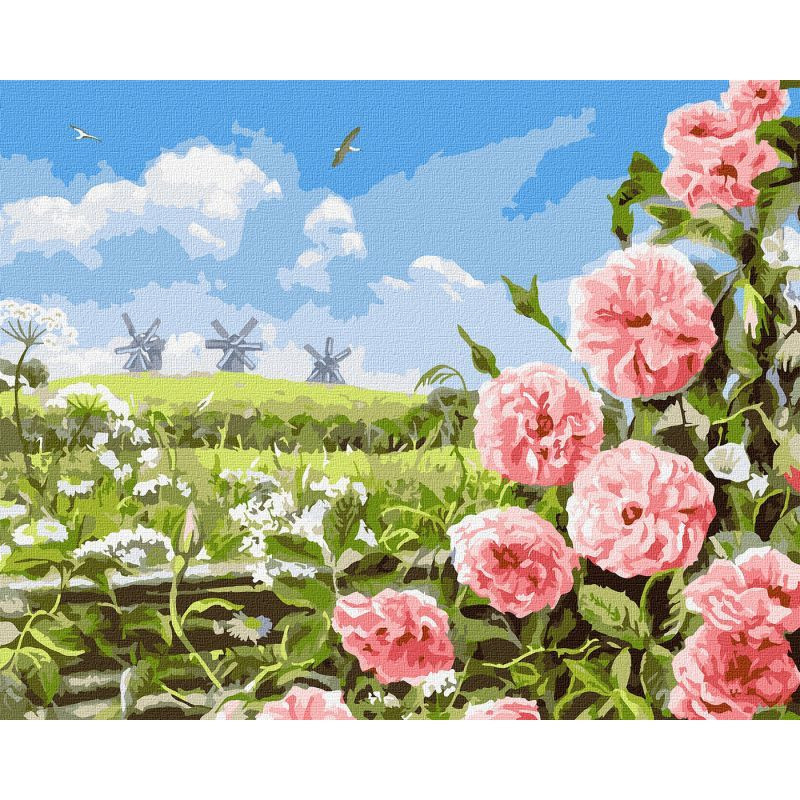 Картина за номерами "Ніжність полів" ©Аlessandro Remi KHO6321 40х50 см Ідейка