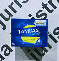 Тампони жіночі TAMPAX Compak Звичайні Duo 16 шт./уп. 3 к № 219538