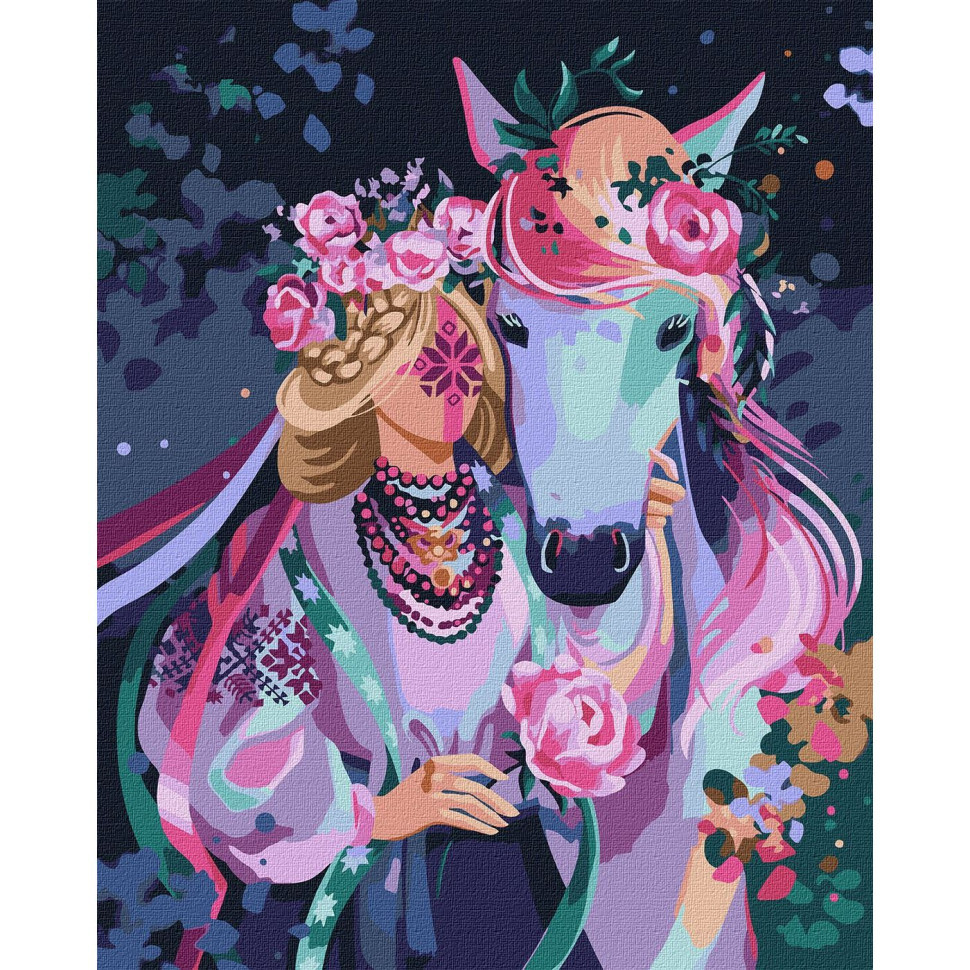 Картина за номерами "Оберіг долі" ©Jennifer Sikora KHO5095 40х50 см Ідейка