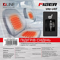 Підігрів сидінь QLine Fiber UNI-U07 VW (1 сидіння) інсталяційний комплект вбудованих підігрівів сидінь
