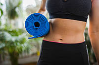 Килимок для йоги та фітнесу Power System PS-4014 PVC Fitness-Yoga Mat Blue (173x61x0.6), фото 10