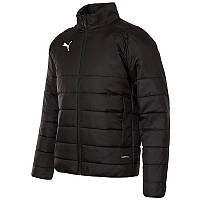 Куртка спортивная мужская Puma LIGA Jacket 655301 03 (черная, до -10, осень-зима, легкая, тонкая, бренд пума)