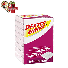 Dextro Energy Johannisbeere — швидка глюкоза зі смаком і ароматом смородини