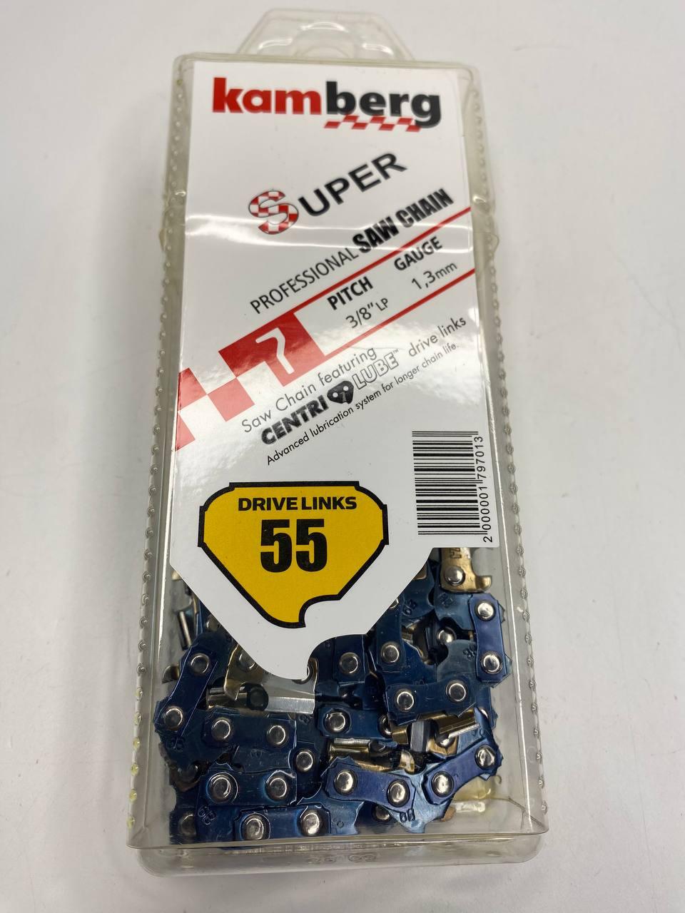 Ланцюг Kamberg 3/8" 55 ланок паз. 1,3мм, фото 1