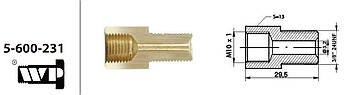 Редуктор WP 5-600-231 (М10х1 вн.-3/8"24UNF зовн.)
