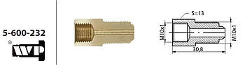 Редуктор WP 5-600-232 (М10х1 вн.-М10х1 зовн.)
