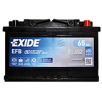 Аккумулятор автомобильный EXIDE Start-Stop EFB 65Аh 650A R+ (LB3)