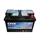 Автомобільний акумулятор EXIDE Start-Stop EFB 65Аh 650A R+ (LB3), фото 2