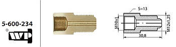 Редуктор WP 5-600-234 (М10х1 вн.-М12х1.25 зовн.)