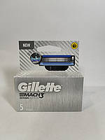 Сменные кассеты для бритья Gillette Mach3 Design Edition (5шт.)