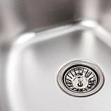 Мийка кухонна Platinum 7749 Satin 0,8 мм, фото 4