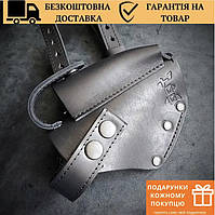 Оперативна кобура під ПМ, прихованого носіння, шкіряна, чорна, кейс під ПМ зі шкіри, чорний чохол для Макara