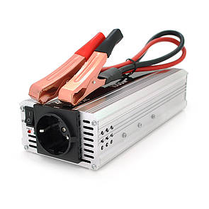 Інвертор напруги POWERMASTER, 24V/220V, 1000 W з модифікованою синусоїдою, 1 Shuko, клеми