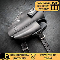 Кобура для пистолета Беретта 92 кожаная скрытого ношения оперативная кабура для писталета BERETTA черная