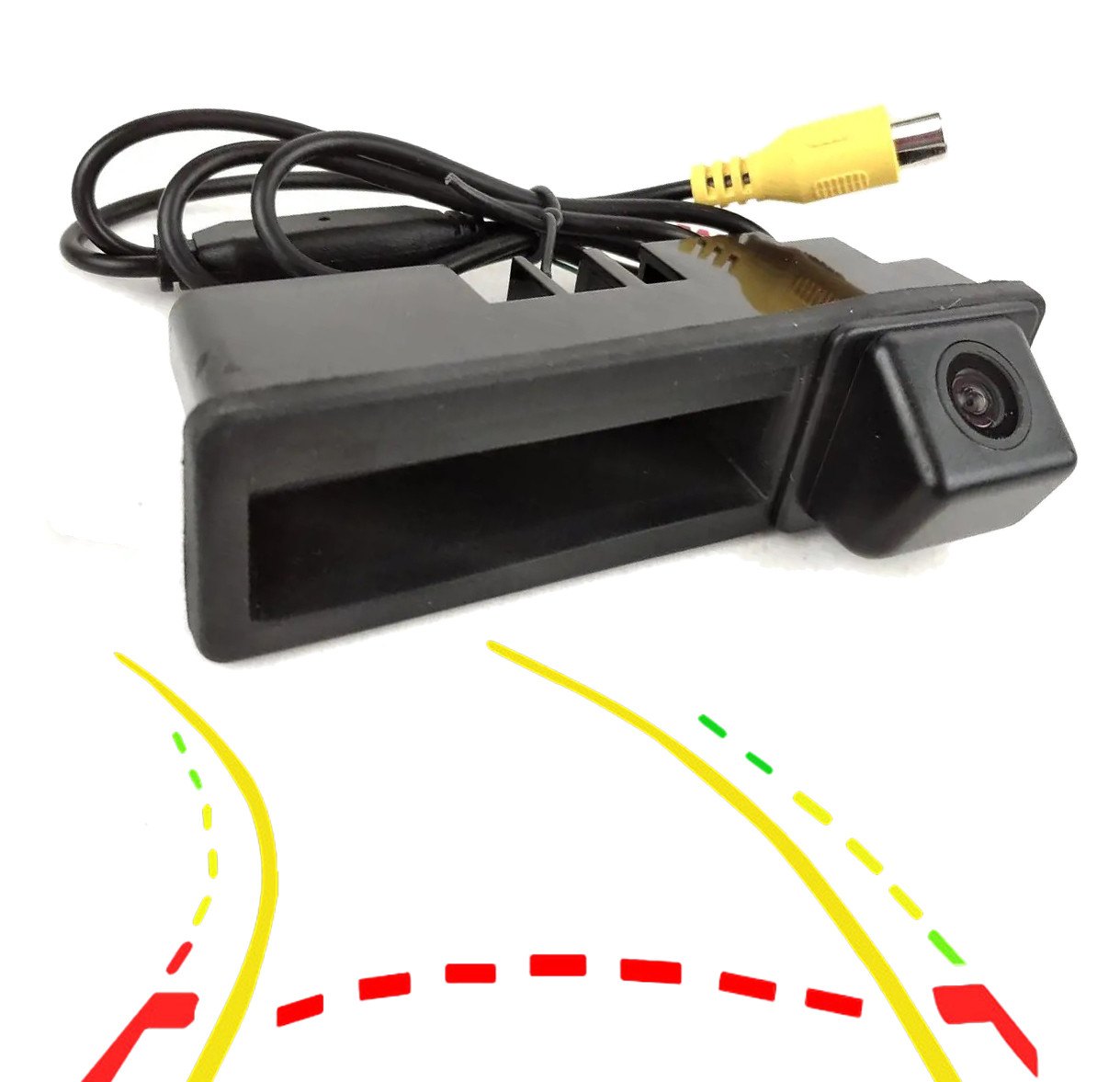 Камера заднього огляду Audi A1 A3 A4 A6 A4L A6L A7 Q3 Q5 Q7 S5 2008-2012, VW Passat Tiguan CVBS динамічна